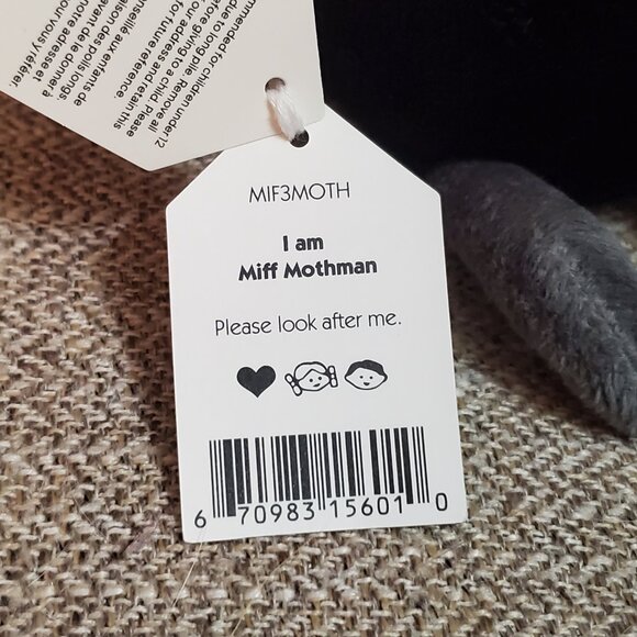 Authentic Jellycat London 'I am Miff Mothman' Plush w/Dust Bag BRAND NEW W/TAGS - Picture 5 of 9